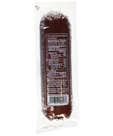 Hickory Farms Beef Summer Sausage - Premium Quality and Flavorful Delight - Buy Online on GoSupps.com