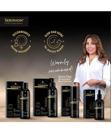  SEBORADIN SEBORADIN Hair Mask - Treatment for Mature and Weakened Hair - for Women - Anti-Aging Hair Therapy 200 ml - Buy Online on GoSupps.com