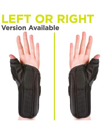 Thumb & Wrist Spica Splint for De Quervain's Tenosynovitis, Tendonitis, Arthritis & Sprains - Small Left Hand Brace - Buy Online on GoSupps.com