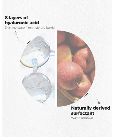 HYGGEE pH Hyaluron Gel Cleanser - Hyaluronic Acid Hydrating Face Wash - pH Balancing Formula for All Skin Types - Hypoallergenic Mild Makeup Cleansing Gel 1.69 fl.oz. x 2 Pack - Buy Online on GoSupps.com