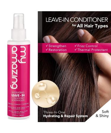 Hydrating Leave-In Conditioner & Detangler 6.76 oz - Premium Softening Treatment for All Hair Types - Buy Online on GoSupps.com