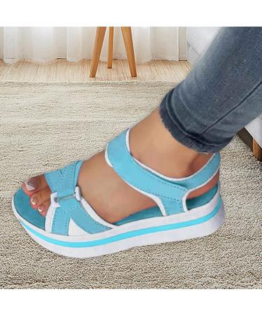 Stronrive Women's Muffin Shoes | Adjustable Flat Casual Hiking Sandals for Beach Shopping & Camping - Buy Online on GoSupps.com