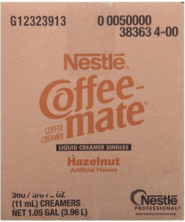 Nestle Coffee mate Hazelnut Liquid Creamer Singles - Box of 360 Singles - Buy Online on GoSupps.com