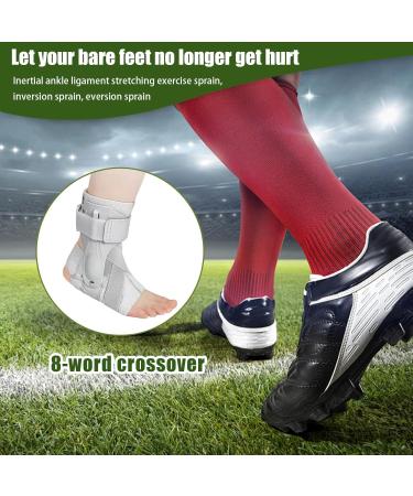 Buy Adjustable Lightweight Ankle Brace | Ankle Support & Stabilizer for Men Women & Children - Lace Up Design Elastic Comfort Perfect for Injury Recovery - Buy Online on GoSupps.com
