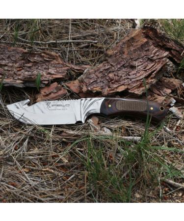 Ifield Camper Hunting Knife | 10.5 cm Blade | Survival Gear for Fishing Camping & Sports | Estamina Decorada - Buy Online on GoSupps.com