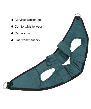 Neck Traction Belt - Cervical Traction Device for Adults | Breathable Canvas Stretcher for Pain Relief - Buy Online on GoSupps.com