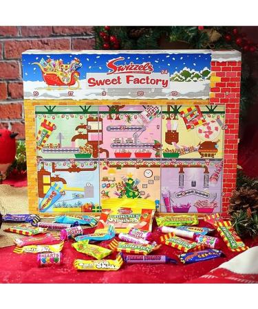 Swizzels Christmas Advent Calendar 220g with a Free Kids Christmas Stickers - Buy Online on GoSupps.com