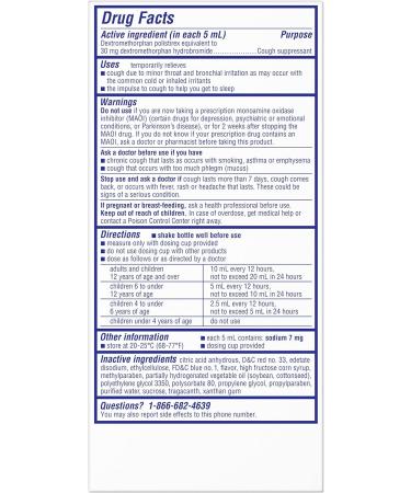 Delsym Adult Cough Suppressant Liquid - Grape Flavor - 5 oz - Pack of 1 - Buy Online on GoSupps.com