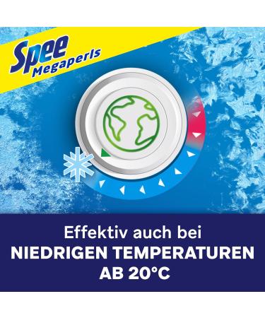 Spee Megaperls Color Washing Powder - 19 Wash Loads 4+1 Formula for Purity & Freshness Eco-Friendly Detergent (1.14 kg) - Buy Online on GoSupps.com