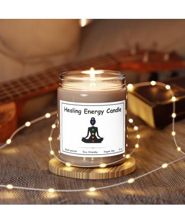 Meditation Candles for Healing Energy and Negative Energy Cleansing Handmade Soy Aromatherapy Candle for Soothing Soy Wax Candles Scented Soy Candle Home Decor Candle