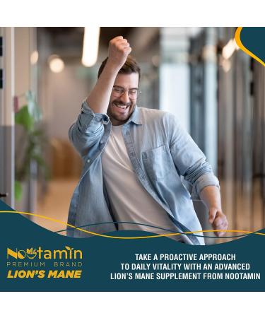 8000mg Lions Mane Mushroom Capsules - Nootropic Brain Boost, Memory & Focus - Buy Online on GoSupps.com