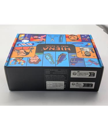 HIENA PRO Professional Hair Clippers Set for Men Cordless Barber Kit Rechargeable Hair Cutting Set Clippers and Trimmers Set Clippers for Men Haircut with LED Display USB Charging Gifts for Men - Buy Online on GoSupps.com