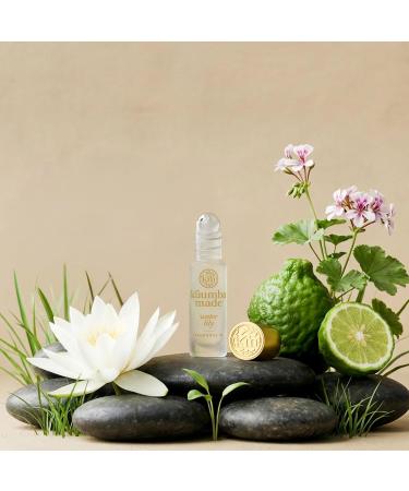 Kuumba Made Water Lily Fragrance Oil Long-Lasting Small-Batch Perfume Roller Vegan Alcohol-Free 0.15 Fl Oz 0.15 Fl Oz (Pack of 1) - Buy Online on GoSupps.com