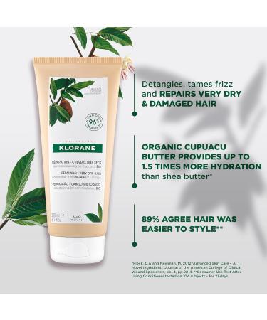 Klorane Balsamo Manteca Cupuacu Bio 200ml - Nourishing Hair Conditioner for All Hair Types | Shop Internationally - Buy Online on GoSupps.com