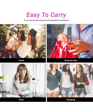 Buy Cordless Hair Straightener & Curler 2-in-1 | Anti-Scald Portable USB Rechargeable Flat Iron - Perfect for International Shipping - Buy Online on GoSupps.com