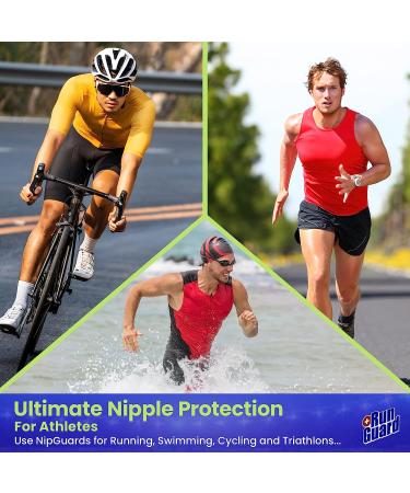 NipGuards Nipple Cover - Ultimate Protection for Endurance Athletes (60) | Since 1998 - Buy Online on GoSupps.com