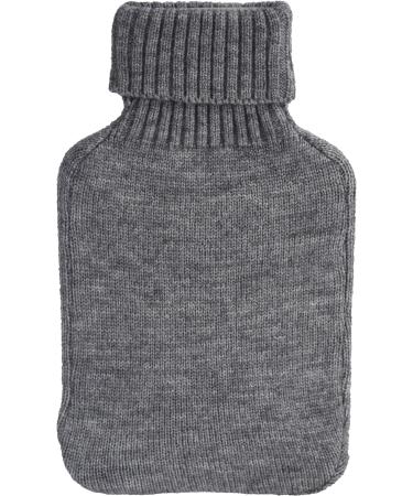 Hot Water Bottle Cover Only 2L Premium Cover (Knitted Grey) - Buy Online on GoSupps.com