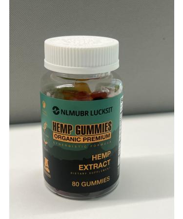 Natural Omega Gummies Organic Vegan 80 Count