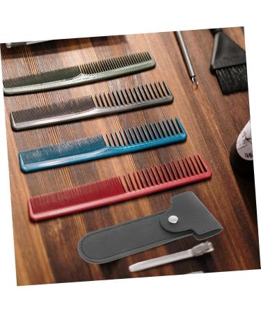 Fomiyes Leather Razor Holster - Portable Shaving Protection Case for Straight & Double-Edged Razors | International Shipping Available - Buy Online on GoSupps.com