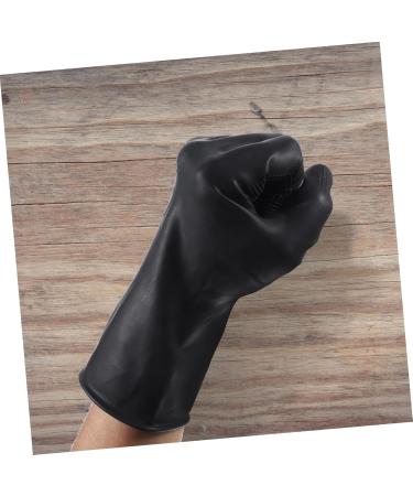 FRCOLOR 6 Pairs Barber Gloves Black Hair Dye Shampoo Gloves for Hair Coloring Black Rubber Gloves Reusable Hair Shampoo Gloves Hair Dye Salon Gloves Hair Dye Glove Tool Belt Disposable Man - Buy Online on GoSupps.com