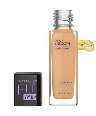 Maybelline Fit Me Dewy + Smooth Foundation 310 Sun Beige - 1 fl oz (30 ml) | Flawless Finish - Buy Online on GoSupps.com