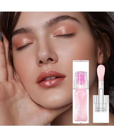 Clear Lip Oils Nourishing Lip Balms Lips Moisturiser Clear Nourishing Oil Lip Balm Moisturizer Perfect and Suitable for Dry Cracked Lips Women Girls Cares - Buy Online on GoSupps.com