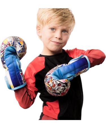 Sanabul Sticker Bomb Kids Boxing Kickboxing Training Gloves 4oz | Dino Roar Rage - Buy Online on GoSupps.com