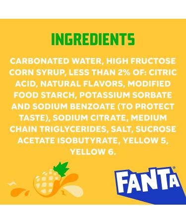 Buy Fanta Pineapple 12-Pack (355ml) - Refreshing Pineapple Soda for International Delivery - Buy Online on GoSupps.com