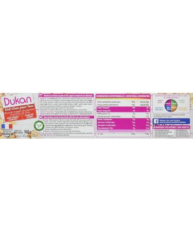 Dukan Biscuits de Son d'Avoine aux Graines de Chia 160 g - Buy Online on GoSupps.com