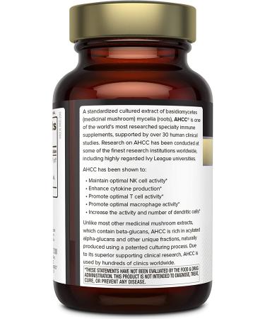 Kinoko Gold AHCC Immune Support - 500mg | 60 Vegicaps - Quality of Life Labs - Buy Online on GoSupps.com