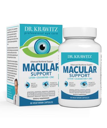 Macular Support with Lutein, Zeaxanthin Zinc (60 Vegetarian Capsules)