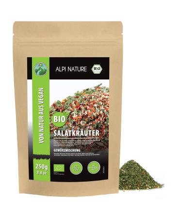 Alpi Nature Alpi Nature Organic Salad Seasoning 250g Mixed Herbs for Salads Organic Spices