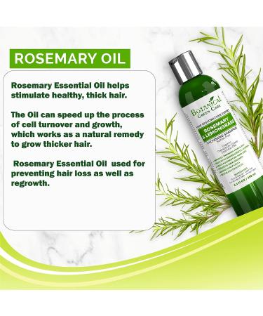 Botanical Green Care Rosemary & Lemongrass Anti-Thinning Shampoo - Hair Growth & Strengthening for Women & Men - Buy Online on GoSupps.com