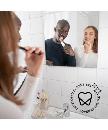 The Humble Co. Sustainable Bamboo Electric Toothbrush Replacement Heads 4pk - Charcoal Infused | Philips Sonicare Compatible | BPA-Free for Bad Breath and Plaque Removal - Buy Online on GoSupps.com