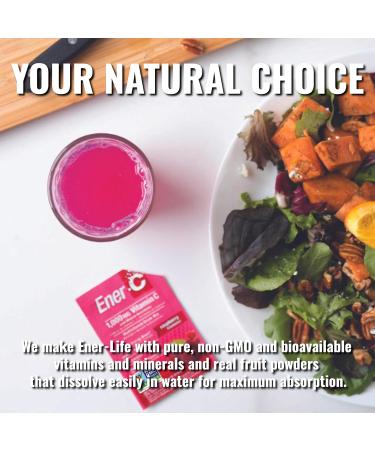 Ener-C Multivitamin Drink Mix - Vitamin Packets for Water Electrolytes Powder Packets Vitamin Drink Mix Hydration Liquid Mix Immune Booster for Adults Healthy Energy - Raspberry 60 Count Raspberry 1.15 Pound (Pack of 1) - Buy Online on GoSupps.com