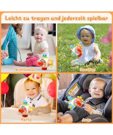 Delee Montessori Motoric Toy - 7 in 1 Activity Cube for Toddlers - Educational Busy Cube for Ages 1-3 - Buy Online on GoSupps.com