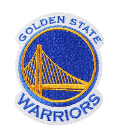 Golden State Warriors Logo Patch Primary Team Embroidered Iron On
