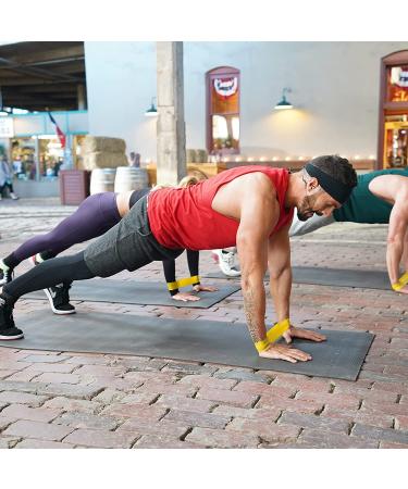 Beachbody Resistance Bands Exercise Loops for 80 Day Obsession - Strength Workout Bands for Men & Women - Home or Gym Fitness Training - Light, Medium & Heavy Resistance - 9 Inch - Buy Online on GoSupps.com