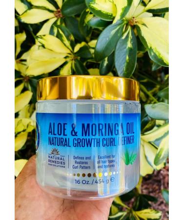 Nefertiti's Secrets Natural Growth Curl Definer | Aloe Vera & Moringa Oil for Healthy Hair | Frizz Control & Strong Hold | 16 Oz Curly Hair Products for Women - Buy Online on GoSupps.com