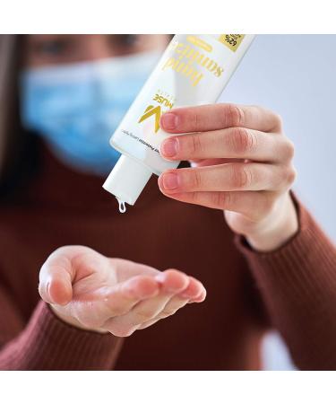 Buy Muse Health Fragrance Free Hand Sanitizer 8 oz - 62% Alcohol Moisturizing Vitamin E Kills 99.9% Germs - Fast Shipping Internationally - Buy Online on GoSupps.com
