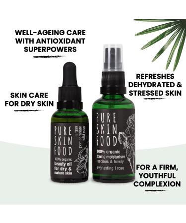 Pure Skin FOOD PSF-2102-50-1203 Organic skincare kit for dry and mature skin - Buy Online on GoSupps.com