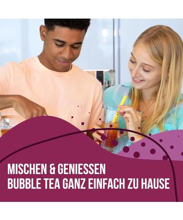Inspire Food Bubble Tea Pearl Maracuja - Vegan & Gluten-Free Popping Boba Pearls 100g - Natural Tapioca Fruit Beads for Bubble Tea - Buy Online on GoSupps.com