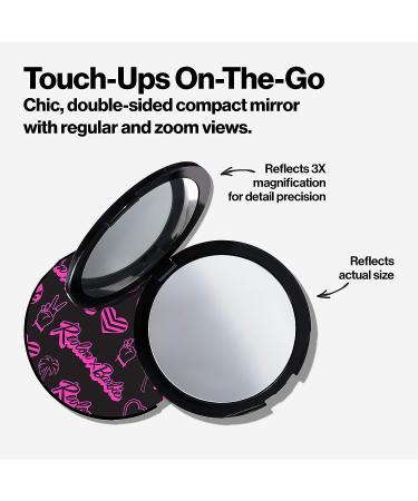Revlon x Barbie Dual Compact Travel Makeup Mirror with 3x Magnification - Buy Online on GoSupps.com