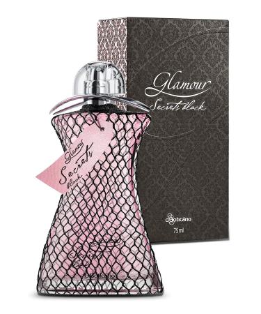 O BOTICARIO Glamour Secret Black Bundle: Eau de Toilette (2.5 Fl Oz) & Moisturizing Body Lotion (6.7 Oz) - Buy Online on GoSupps.com