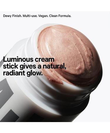 MILK Makeup Mini Highlighter Stick - Hydrating Cream Radiant Vegan 0.21 Oz (TURNT - White Gold/Pink Pearl) - Buy Online on GoSupps.com