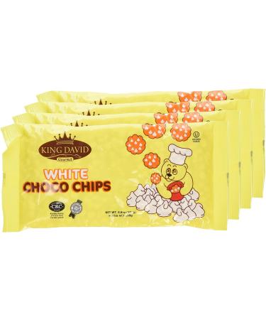King David Vegan Lactose-Free Non-Dairy Kosher White Chocolate Flavored Chips 8.8-Ounce Bags (Pack of 20) - Buy Online on GoSupps.com