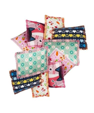 4cats 10-pack cuddly pillows with valerian | L 7.5 x W 10 x H 1.5 cm