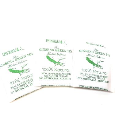 Ginseng_Green Tea 2g x 20bags - Natural Herbal Tea - Buy Online on GoSupps.com