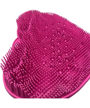 Fassme Heart-Shaped Shower Foot Scrubber with Suction Cups | Deep Clean & Massage Your Feet | No Bending Required - Buy Online on GoSupps.com