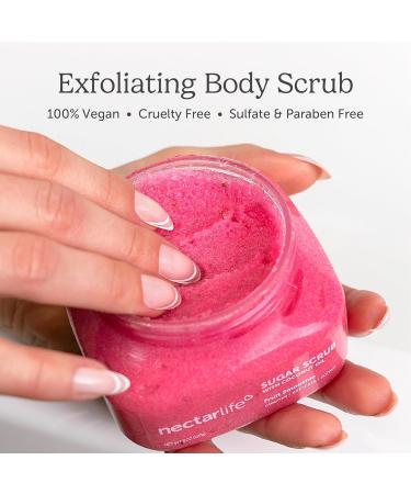 Buy Sugar Body Scrub 8 oz | Moisturizing & Exfoliating | Nourishing Essential Body Care Gift for Her - Fruit Smoothie - Buy Online on GoSupps.com